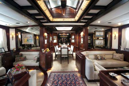 Sail Yacht for Sale Gloria Main Salon